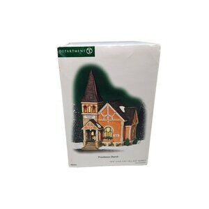 Department 56 Providence Church New England Village Series 2008 Lights Up
